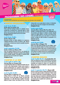 Programme des Loisirs Seniors