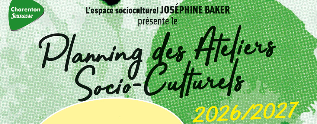Planning ateliers socioculturels 2026