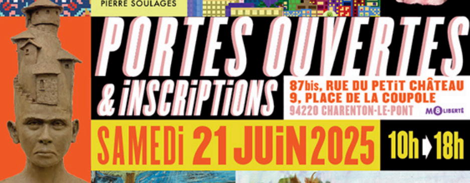 Portes ouvertes ateliers Pierre Soulages 2025