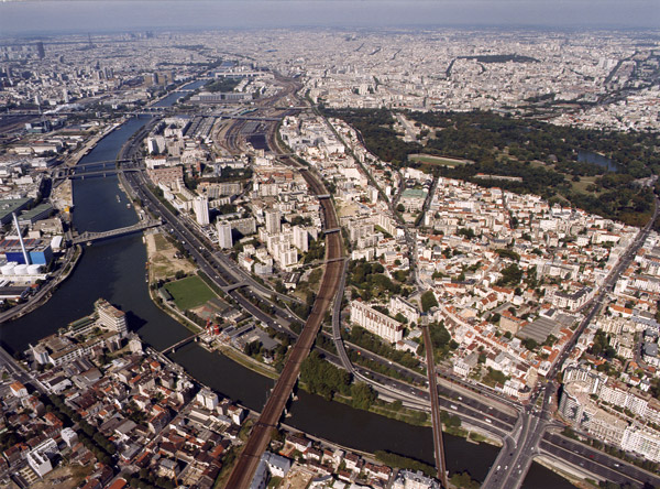 Charenton vue aérienne