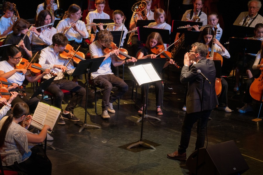 Concert de l'orchestre des gardiens de la paix