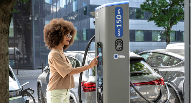borne de recharge véhicules électriques